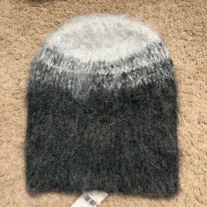 Hat charcoal grey, Anthropologie new with tag